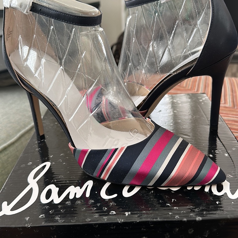 NWOT Sam Edelman Harlow Heels Multicolor Pumps